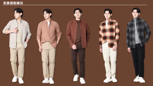 佐丹奴男装秋冬款厚衬衫 01042625 商品图3