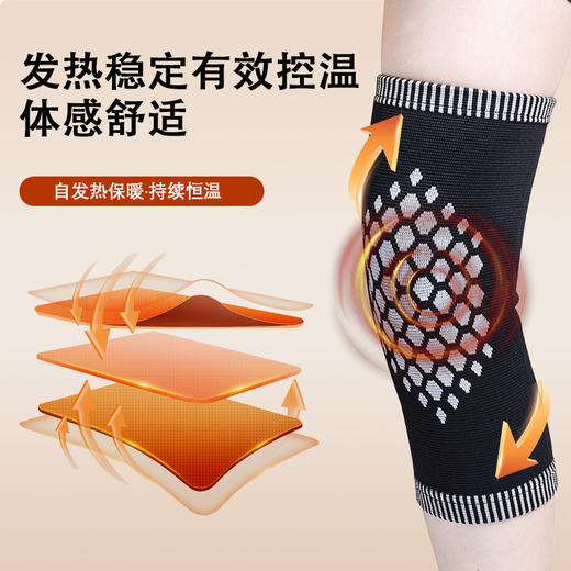 【持续发热！保护膝盖】秋冬石墨烯保暖护膝户外骑行膝关节老寒腿发热护膝石墨烯艾草护膝，温暖你的膝盖，呵护你的双腿。ry 商品图0