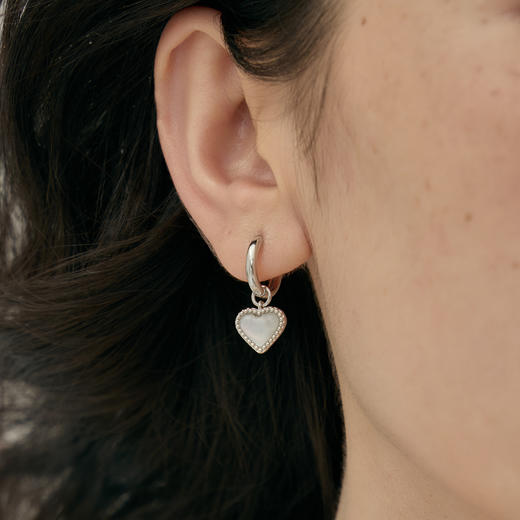 ARSIS银饰｜幸运符号系列 幸运符号耳环 单只银色 商品图6