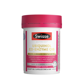 斯维诗 还原型辅酶Q10软胶囊 100mg 30粒