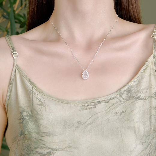 【玉髓葫芦】S925银项链【JHY-N001691Y】 商品图1