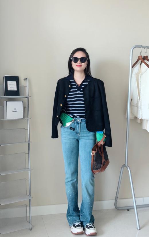 正版美人鱼烫钻显瘦裤神土耳其牛仔裤 商品图5