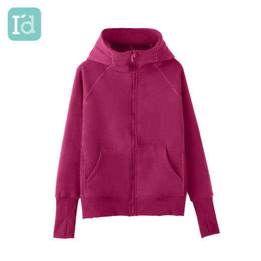 I'd爱帝考拉绒加厚保暖休闲卫衣连帽防寒外套 商品图10