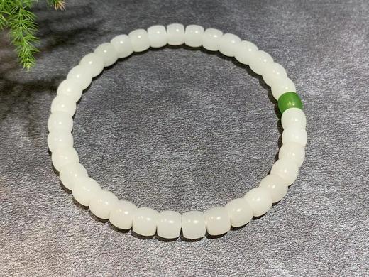 【御珠宫坊】羊脂白玉手串 商品图3