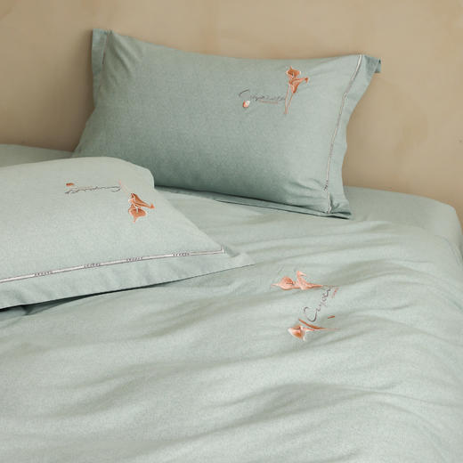 奢纺绒磨毛肌理 馨香-绿 商品图4