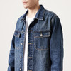 【新款DQ】大依优型大码牛仔外套新款牛仔衣青年百搭上衣潮款加肥加大胖子潮流 商品缩略图7