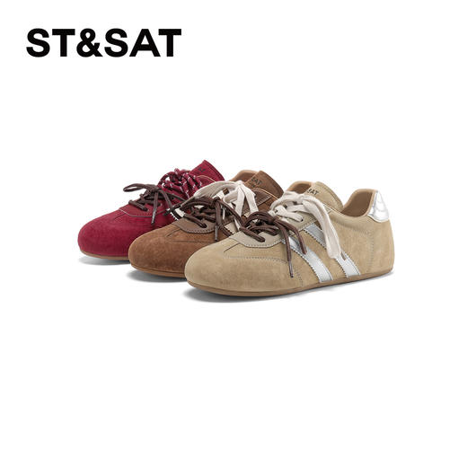 星期六经典复古舒适百搭德训鞋SSC3112CC8 商品图7