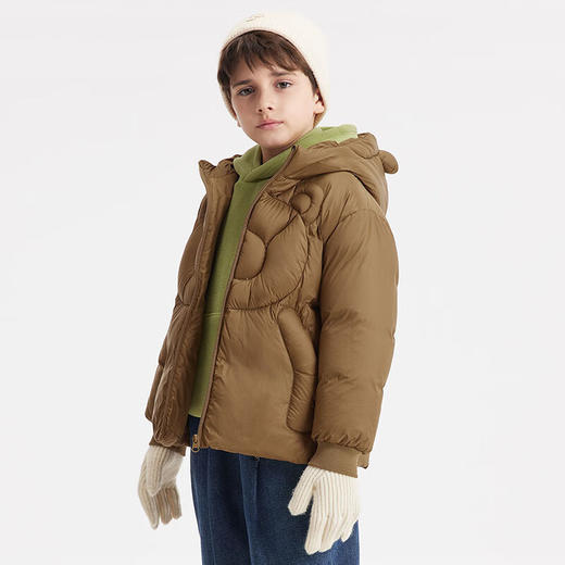 【MQD】童装男大童冬季保暖时尚连帽羽绒服 商品图2