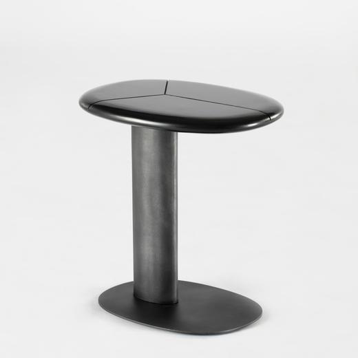 大漆玄黑边几 商品图0