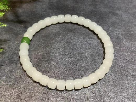 【御珠宫坊】羊脂白玉手串 商品图4