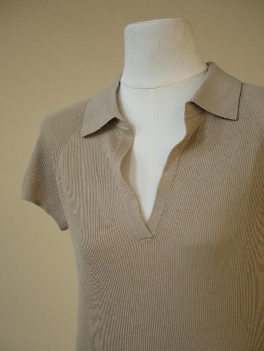 MAISON COVET 超细羊毛短袖polo衫 商品图6