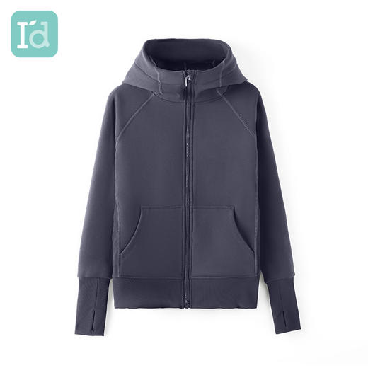 I'd爱帝考拉绒加厚保暖休闲卫衣连帽防寒外套 商品图9
