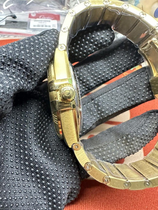 NOOBmaker 『18k包金品质版本➕定制版一体机芯➕手工镶嵌施华洛水钻刻度』荣誉出品，精品中的精品❕❕❕38毫米欧米茄第四代星座系列男土腕表将星座系列，完美无破绽，匠心之作，二次打磨的表壳表带❕ 商品图3