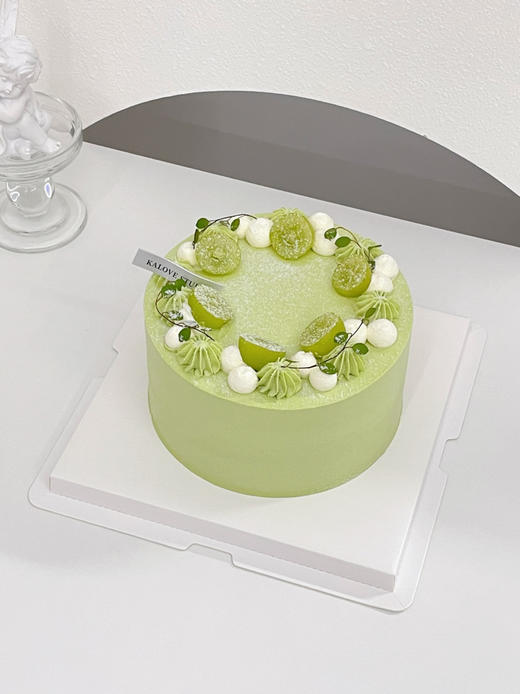 抹茶清新简约蛋糕 商品图0