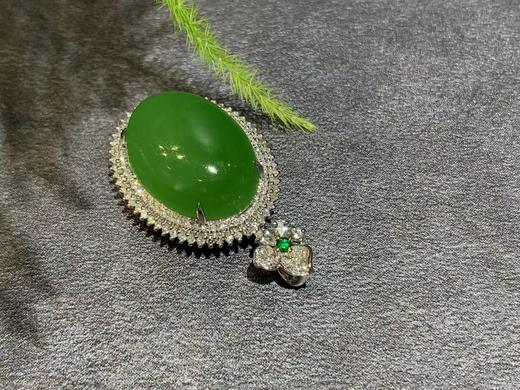 【御珠宫坊】金镶碧玉吊坠 商品图5