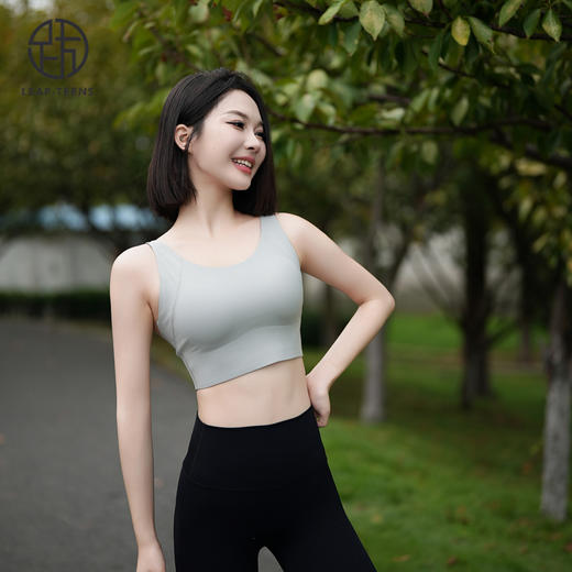 跃牌【周游世界系列】跑步健身高强度防震运动内衣瑜伽服运动背心BR1507 商品图1