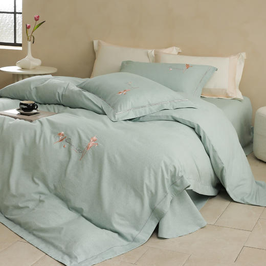 奢纺绒磨毛肌理 馨香-绿 商品图1