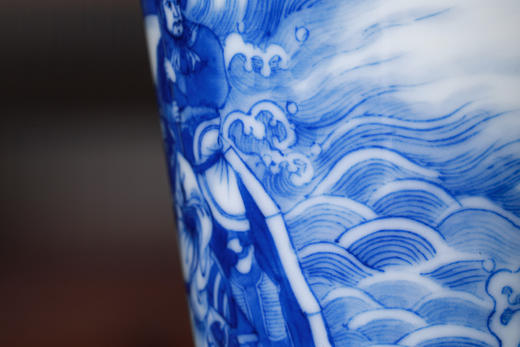 铭墨-三国单刀赴会喝茶杯 商品图3