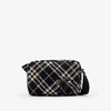 BURBERRY 巴宝莉 男士马术骑士徽标贴花格纹斜背包 格子 8092017 B8687 商品缩略图0