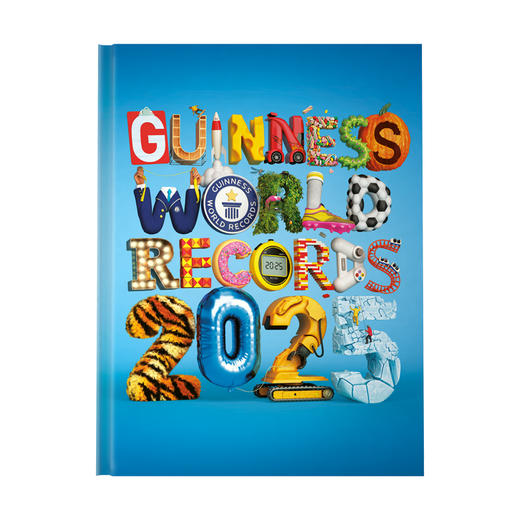 吉尼斯世界纪录大全2025 英文原版 Guinness World Records 2025 千奇百怪纪录大全 7+岁 商品图1