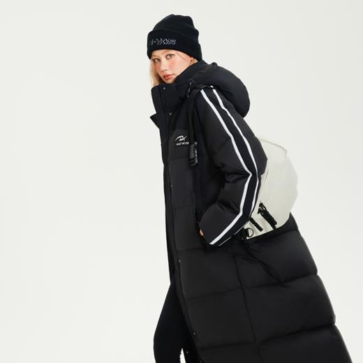 【下单直减100】YKYB新款科技内胆自发热保暖锁温防风轻薄长款百搭羽绒服 商品图2