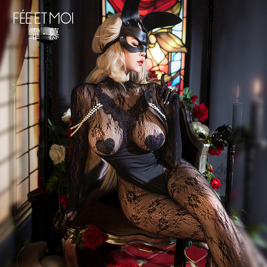 【情趣内衣】霏慕 古堡盛宴透肤万圣节套装7426 联系负责人备案 商品图4