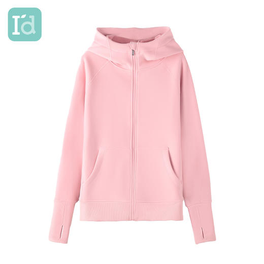 I'd爱帝考拉绒加厚保暖休闲卫衣连帽防寒外套 商品图6