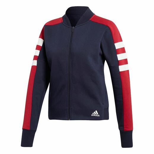 Adidas/阿迪达斯正品 女子W SID JACKET拉链针织外套DX7981 商品图4