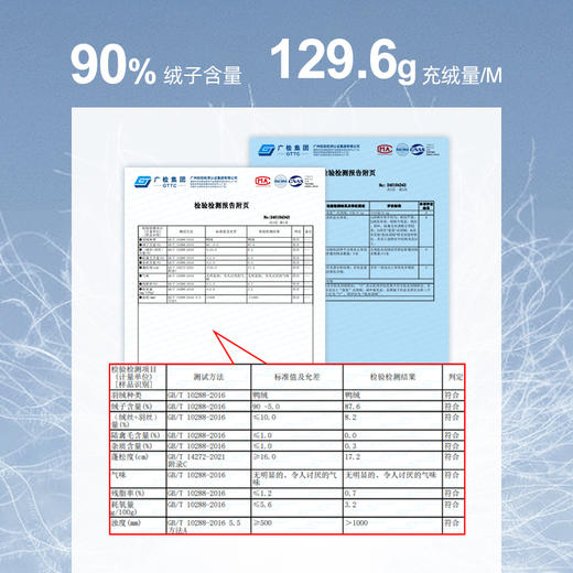 连帽布绳半收腰插袋款羽绒服女装 商品图3