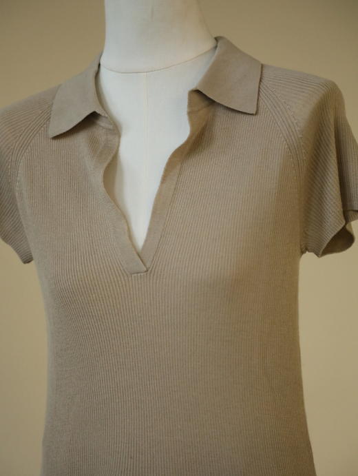 MAISON COVET 超细羊毛短袖polo衫 商品图5