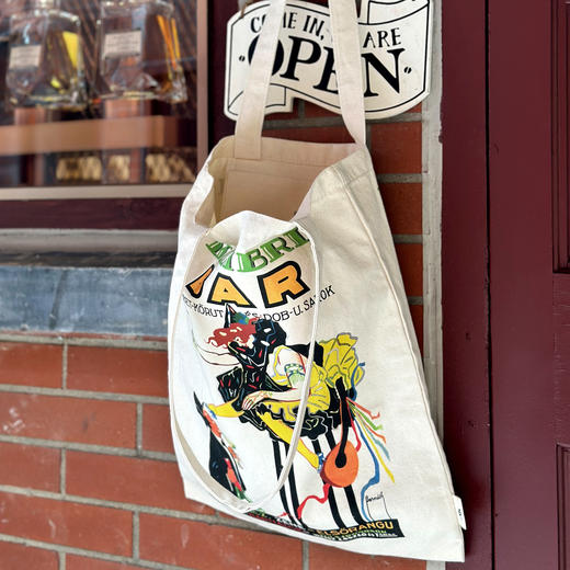 大容量原创帆布包，ins风韩系纯棉手提包单肩包HX-111 商品图4