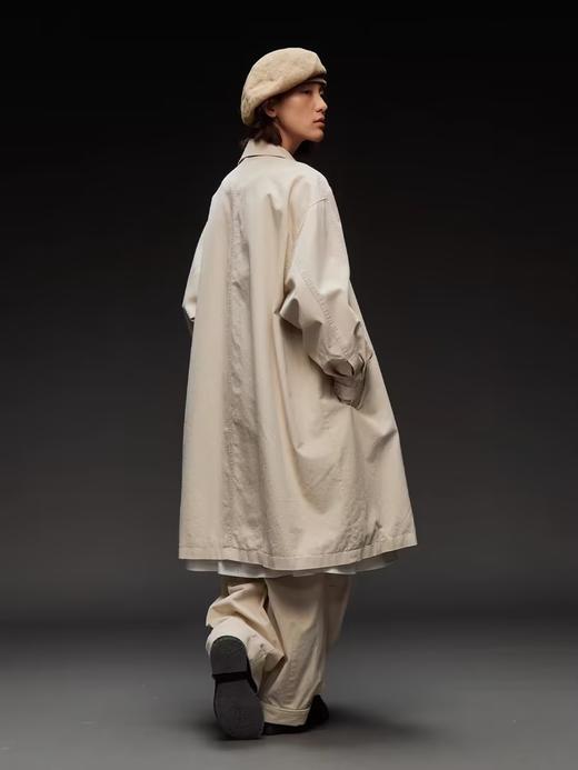 步履不停/4C21049C/简约长款风衣外套 商品图0