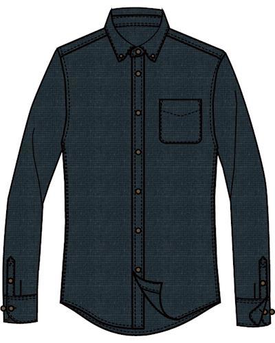 佐丹奴男装秋冬款厚衬衫 01042625 商品图4