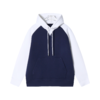 WY427秋冬季新款时尚个性拼色连帽卫衣百搭休闲舒适宽松长袖 商品缩略图1