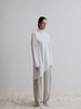 VC｜AW24125 Kalisa asymmetric blouse [ 黑 / 白 / 棕 ] 商品缩略图5
