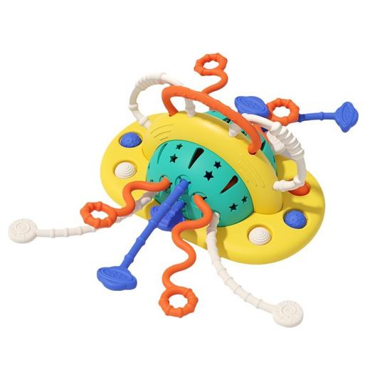 【餐椅玩伴 轻松解决喂饭难的问题】新款餐桌吸盘 哄饭小能手 婴幼儿按按乐宝宝感官抓握训练 商品图5