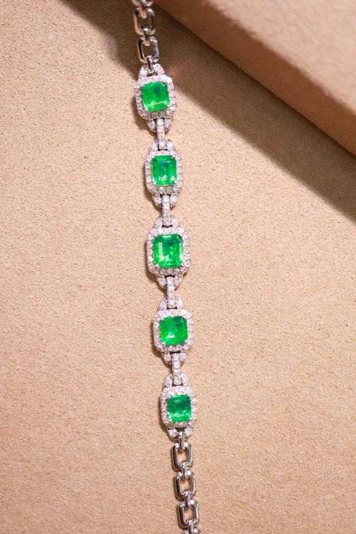 2.7克拉祖母绿手链 商品图0