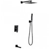 嵌入式淋浴花洒全铜家用冷热螺纹隐藏套装入墙热熔灰色枪一体暗装 商品缩略图3