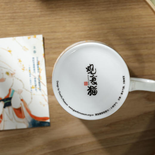 顺时而饮 | 观复博物馆手绘 观复猫二十四节气系列 骨瓷马克杯 商品图5