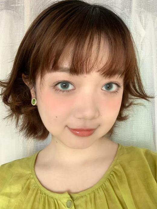 【大直径月抛】T-sukicon-微醺青梅酒绿-14.5mm【月抛 0-800度 无525/575】 商品图5