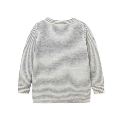 英氏婴儿保暖内衣 男女宝宝秋冬羊毛套头上衣174714 商品图2