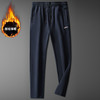 【加绒】【新款DZP】大依优型大码男装加绒直脚直口运动裤运动休闲长裤加肥加大弹力舒适 商品缩略图7