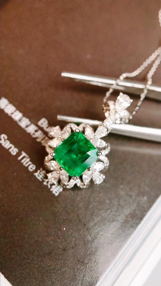 1.35克拉祖母绿吊坠 商品图1