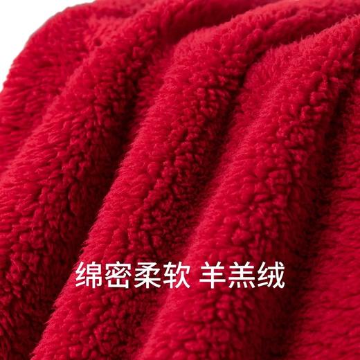 【羊羔绒】SCHIESSER舒雅秋冬新款男女儿童羊羔绒鸿运款红品家居套装（亲子系列儿童中性款）（实物颜色偏暗一点）3Z/23380H/EZ/23378H 商品图1