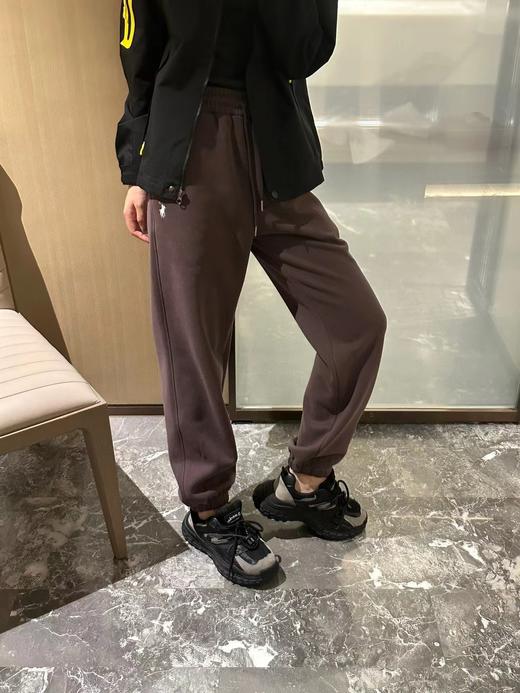 男女同款拉F小马秋冬加绒卫裤保暖复合奥粒绒 商品图10