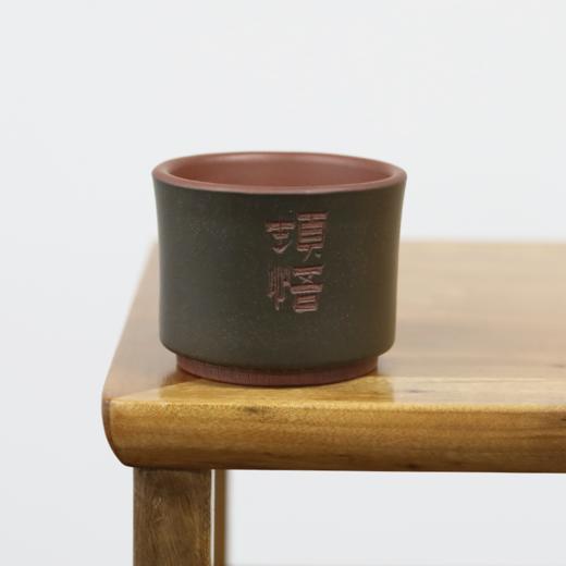 【紫砂】顿悟达摩紫砂主人杯 商品图4