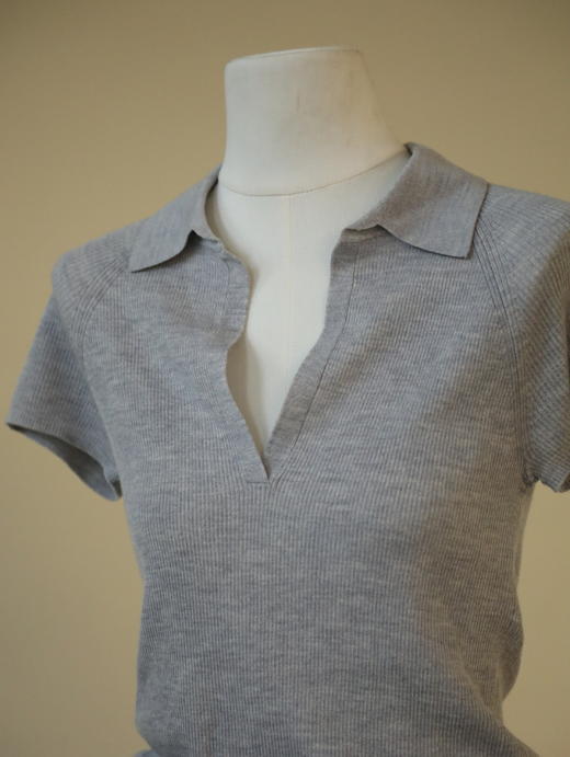 MAISON COVET 超细羊毛短袖polo衫 商品图13