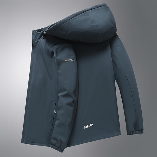 【可拆卸帽】【新款DZP】大依优型大码加绒加厚棉服棉衣外套男宽松加肥加大码上衣男士胖子休闲商务夹克 商品图5