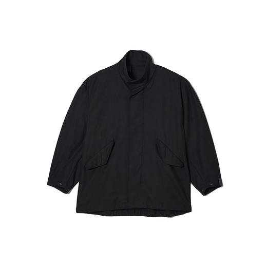 N.HOOLYWOOD STAND COLLAR COAT 军事风廓形短大衣外套 商品图4