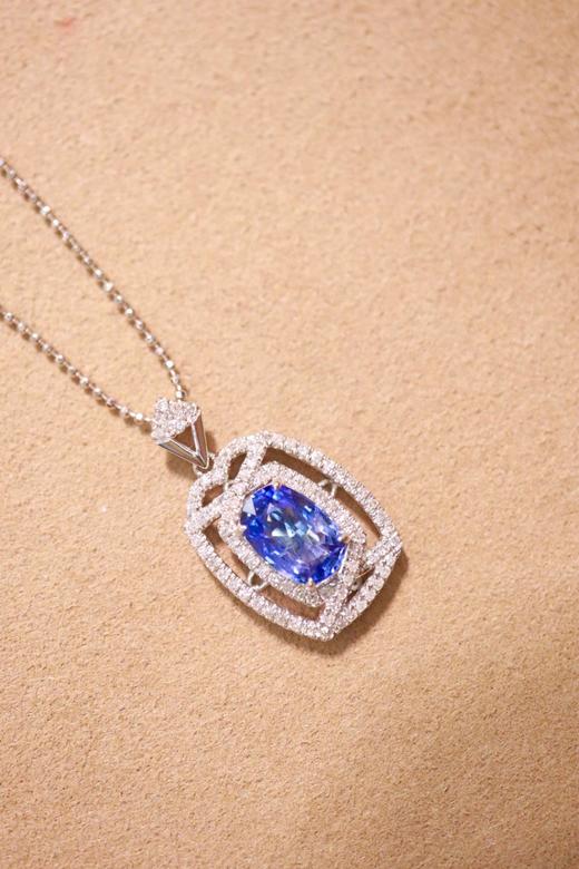 1.61克拉蓝宝石吊坠 商品图1